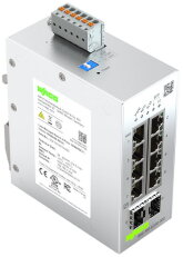 Jednoduchý konfigurovatelný switch, 8 portů 1000Base-T, 2 sloty 1000BASE-SX/LX