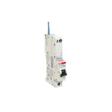 ABB DSE201 M B10 A10 kombinace jistič/chránič 1P+N 1M 10kA 10A 10 mA B A