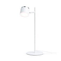 NOVA stolní bílá chrom/mléčný akryl 230V LED 4.2W 3000K RENDL R14274