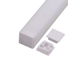 Koncovka profilu N8H bílá T-LED 096655