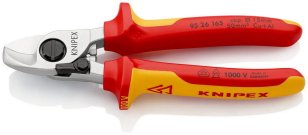 Kabelové nůžky s otevírací pružinou 165 mm KNIPEX 95 26 165