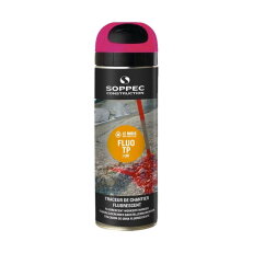 Značkovací sprej Soppec Fluo TP, 12M růžový, 500 ml SOPPEC 141525E