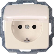 945217086 Earthed socket outlet with hin