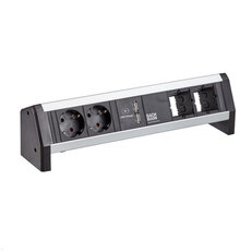 Bachman 902.0245 DESK 2xCEE7/3 1xUSB Charger 2xCM power 1,0m GST18