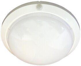 Stropní sv. s čidlem, bílé, IP44, max 60W ECOLITE W121-BI