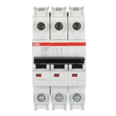 S203MR-K25 jistič char. K Icu: 10kA 25A 3p UL 1077 ABB 2CDS273437R0517