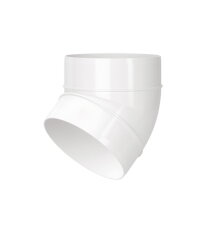 Koleno 45° VENTS 121-45 - 100mm PVC 1009983