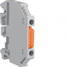 4 mm2 svorka fázová rozpojovací sv. , 800V/20A, šroub. HAGER KXA04KD