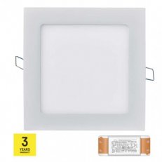 Set: LED PANEL VES.ČT 12W IP20 WW B+tria