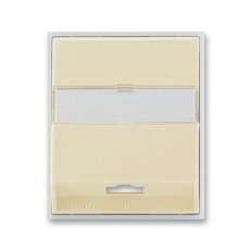 Kryt zásuvky ISDN koncové 5013E-A00251 21 slonová kost/led. bílá Element ABB