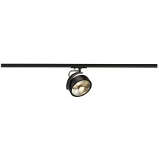 KALU TRACK QPAR111 lamp head, black, incl. 1-circuit adapter SLV 143540