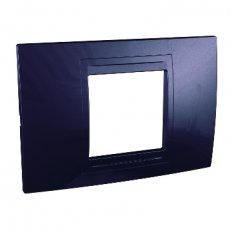 Schneider MGU4.102.42 Krycí rámeček Allegro dvoumodulový,Indigo