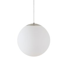 Závěsné svítidlo ADRIA S3 HP 52W IP40 3K ON/OFF SKLO OPAL nerez OSMONT ADR62218