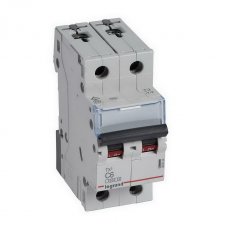TX3 JISTIČ, 2 PÓLOVÝ, CHAR. C, 6A 6000A LEGRAND 403524