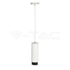 GU10 Fitting Gypsum Pendant Suspended Metal With Gun Black Bottom, VT-864