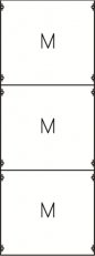 2M5A -montážní modul 500x1350mm s krytem