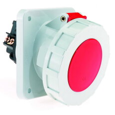 Zásuvka vestavná 63A 5p 400V IP67 6h BALS 129