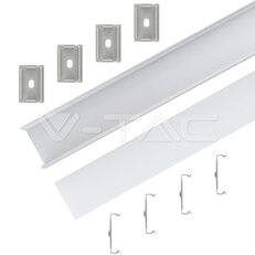 Aluminum Profile 2000*30*20MM Milky VT-8118 V-TAC SKU3371