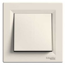 Schneider EPH0800323 Ovládač tlačítkový, ř.1/0, krémová