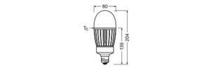 Světelný zdroj LEDVANCE HQL LED P 5400LM 41W 827 E27