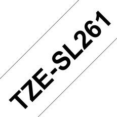 Páska BROTHER TZE-SL261, bílá/černá (36mm, samolaminovací), délka 8m
