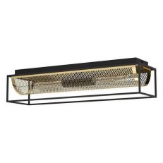 Stropní svítidlo NOHALES 2xE27 černá/mosaz 2X40W IP20 EGLO 43787