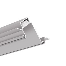 LED hliníkový profil KLUŚ DIPOKET neanodizovaný 1m /H1177_1m/ ALUMIA A01177N_1