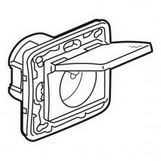 NIL ZÁSUVKA 2P+T IP44 BÍLÁ    LEGRAND 664748
