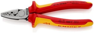 KNIPEX 9778180 lisovací kleště na dutinky pro průřezy 0,25-16mm2 do 1kV