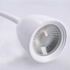 LED nástěnná lampička, stmívatelná, 4W, 280lm, 3000K, bílá SOLIGHT WO54-W