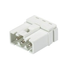 vidlice do plošného spoje, 3-pól, horizontální, gesis mini, bílý