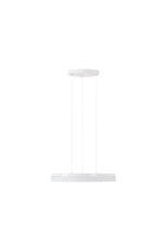 Závěsné LED svítidlo se skleněným stínidlem OSMONT CARINA LE2 32W IP40 4K bílá