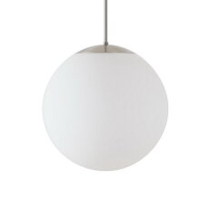 Závěsné LED svítidlo se skleněným stínidlem OSMONT ADRIA P3 HP 52W IP40 3K nerez