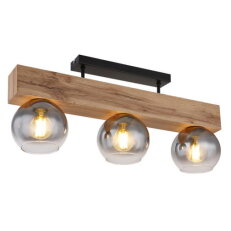 Stropní svítidlo MOITAS černá 3xE27 40W 230V GLOBO 15656-3D