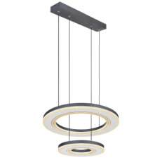 Závěsné svítidlo BLASIUS černá LED 50W 230V, 150-1800lm CCT GLOBO 67191-50