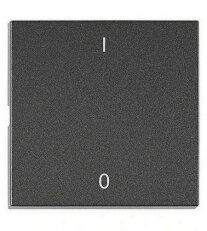 Kryt spínačů a ovladačů, symbol 1/0, antracit SCHRACK EV112217--