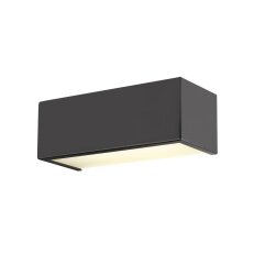 SLV CHROMBO, nástěnné svítidlo, čtvercové, 3000K, 8 W, PHASE, 120°, černé