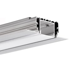 Systém LED hliníkových profil ů do sádrokartonu 3035-KOZE 2m, stříbrná S18056A_2