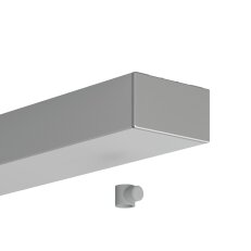 LED hliníkový stropní box BOX-M600 0,6 metrů, stříbrná ALUMIA C24542A