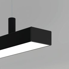 Napájecí závěsný prvek KLUŚ PUSZ-LIN-ZM pro LED hliníkové profily černá