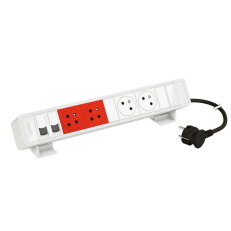 ONDESK 2X2PT 2X2PT NEZ 2XRJ45 BÍLÁ