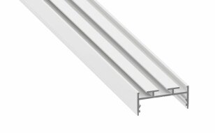 Přisazený hliníkový profil AL-PROFIL ARIA WHITE LACQUERED 1M GREENLUX GXLP2080