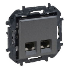 NILS-2XRJ45 C6A UTP OCEL LEGRAND 863468B