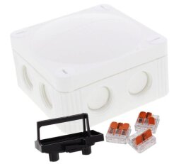 Krabice rozvodná COMBI 308/ 3-221-413 PP WH IP66/68 se svorkovnicí WAGO 10110405