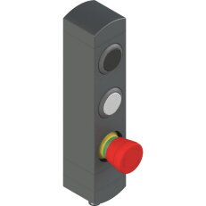 Ovládací jednotka BN 3 prvky (konfigurace A71) 1NO, Konektor M12,12 pólů, IP65
