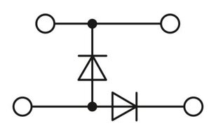Řadová svornice elektronického prvku UKK 5-2DIO/UL-O/UL-UR 2791142