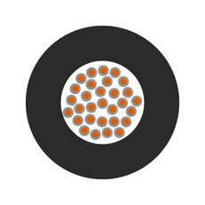 Jednožilový vodič ÖLFLEX HEAT 180 SiF A 1x1 GNYE zelená/žlutá LAPP 1249504