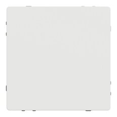Záslepka, Merten System D, nordic white, termoplast SCHNEIDER MTN4075-6037