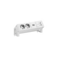 DESK2 PURE WHITE 2xCEE7/3 1xUSB C/C 45W