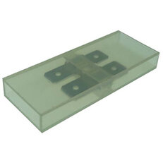 Plochý rozvaděč izolovaný 6,3x0,8mm PVC, 4 póly (Klauke 800/2) PRI 68/ 4